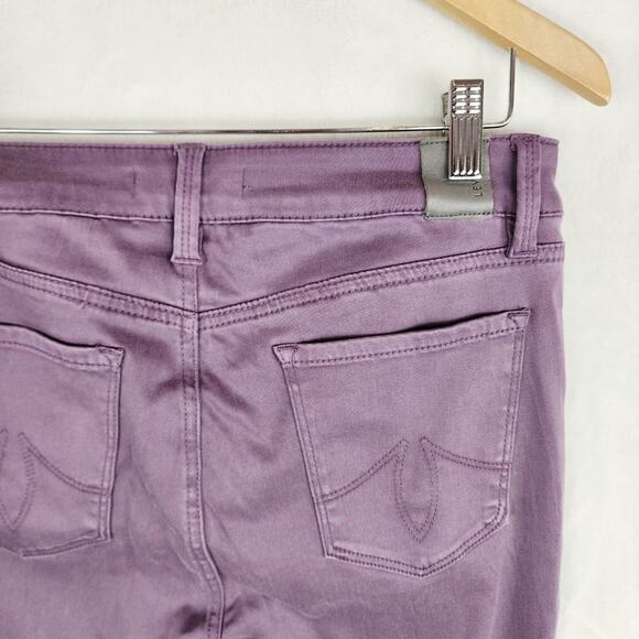 Level 99 Skinny Straight Jeans Women 30 Lily Lavender Tencel High Rise NWT - Picture 7 of 10
